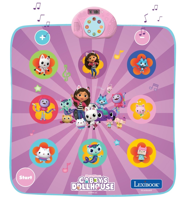 Lexibook Electronic Dance Mat Gabby\'s Dollhouse - (DM10GDH) in the group TOYS, KIDS & BABY PRODUCTS / Toys / Toys at TP E-commerce Nordic AB (D19376)