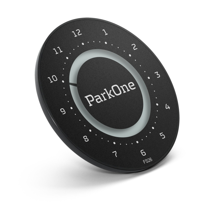 ParkOne 2 - Black Electronic Parking Disc in the group Sport, leisure & Hobby / Fun stuff / Smart home at TP E-commerce Nordic AB (D19377)
