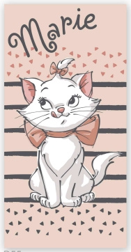 Disney Towel - 70x140 cm - Aristocat (110047) in the group HOME, HOUSEHOLD & GARDEN / Bathroom / Towels at TP E-commerce Nordic AB (D19382)