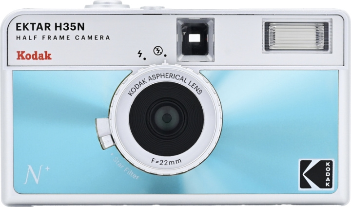 Kodak EKTAR H35N Camera - Glazed Blue in the group HOME ELECTRONICS / Photo & Video / Cameras at TP E-commerce Nordic AB (D19394)