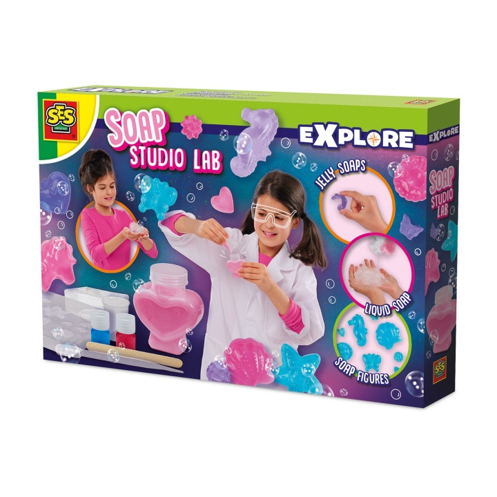 SES Creative Explore Soap Studio Lab - (S25142) in the group TOYS, KIDS & BABY PRODUCTS / Toys / Crafts at TP E-commerce Nordic AB (D19401)