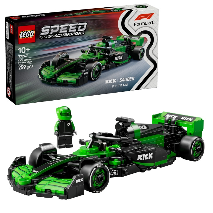 LEGO Speed Champions - KICK Sauber F1 Team C44 Race Car (77247) in the group TOYS, KIDS & BABY PRODUCTS / Toys / Building toys / Lego at TP E-commerce Nordic AB (D19413)