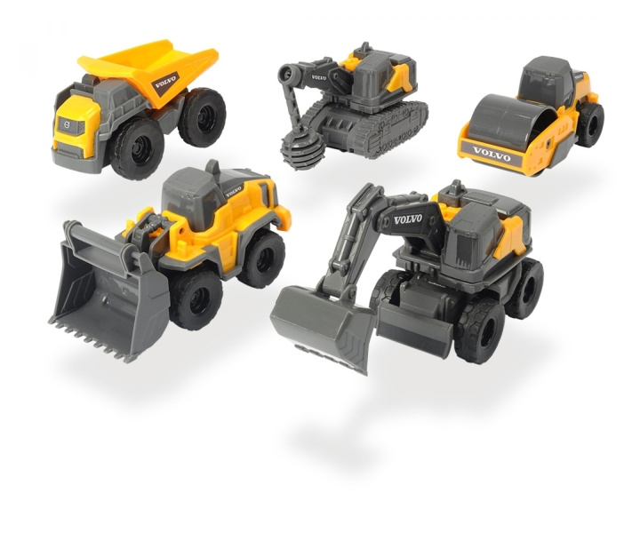 Dickie Toys Volvo Micro Workers (203722008) in the group TOYS, KIDS & BABY PRODUCTS / Toys / Toy cars at TP E-commerce Nordic AB (D19415)