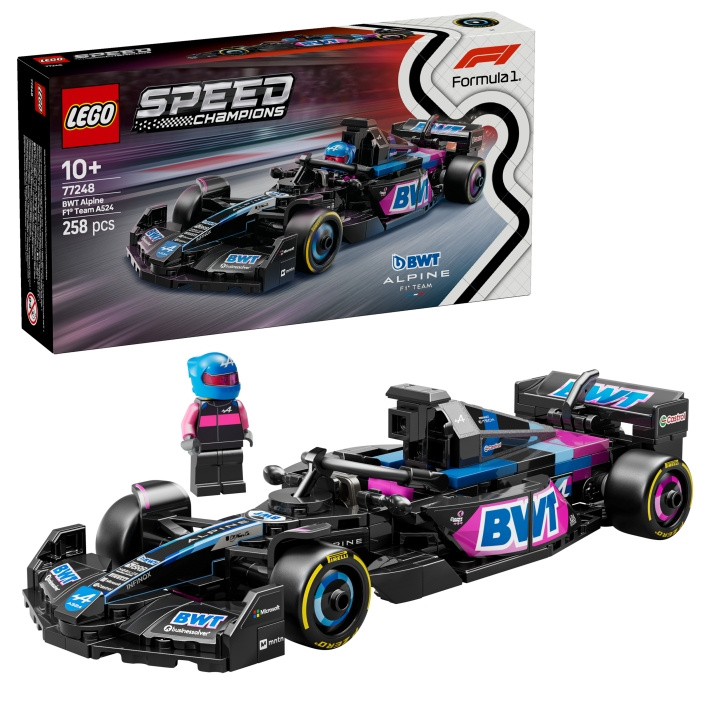 LEGO Speed Champions - BWT Alpine F1® Team A524 Race Car (77248) in the group TOYS, KIDS & BABY PRODUCTS / Toys / Building toys / Lego at TP E-commerce Nordic AB (D19421)