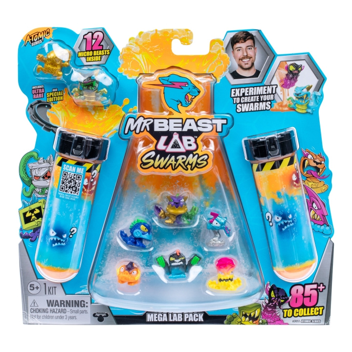 MR. BEAST LAB MrBeast Lab Swarms Mega Lab 12 pack. Series 2 - (20389) in the group TOYS, KIDS & BABY PRODUCTS / Toys / Figures, Miniatures & accessories at TP E-commerce Nordic AB (D19447)