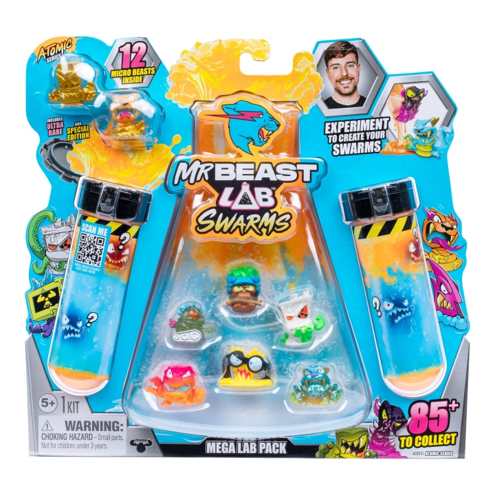 MR. BEAST LAB MrBeast Lab Swarms Mega Lab 12 pack Series 2 - (20389) in the group TOYS, KIDS & BABY PRODUCTS / Toys / Figures, Miniatures & accessories at TP E-commerce Nordic AB (D19449)