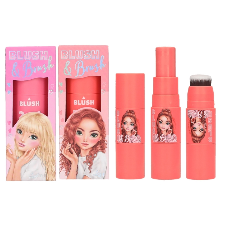 TOPModel TOPModel Blush & Brush Stick BEAUTY and ME - 6.8 grams in the group BEAUTY & HEALTH / Makeup / Facial makeup / Rouge / Bronzer at TP E-commerce Nordic AB (D19461)