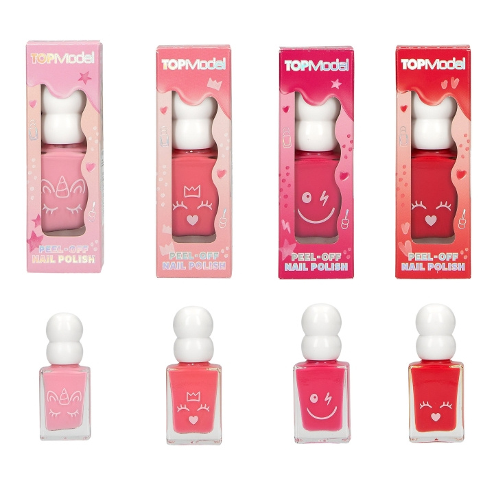 TOPModel Nail Polish BEAUTY and ME - Coral, Light Pink, Pink, Red in the group BEAUTY & HEALTH / Manicure / Pedicure / Nail polish at TP E-commerce Nordic AB (D19468)