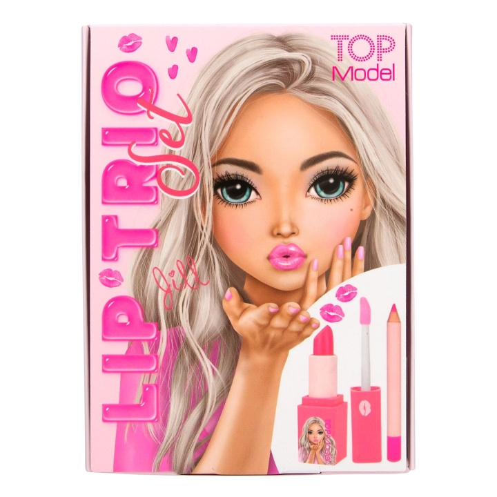 TOPModel Lip Trio Set BEAUTY and ME - Pink in the group BEAUTY & HEALTH / Makeup / Lips / Lipp gloss at TP E-commerce Nordic AB (D19479)