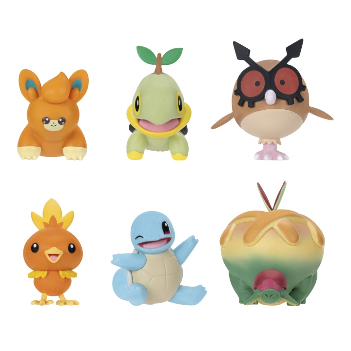 Pokémon Battle Figure 6 PK - (PKW4098) in the group TOYS, KIDS & BABY PRODUCTS / Toys / Figures, Miniatures & accessories at TP E-commerce Nordic AB (D19506)