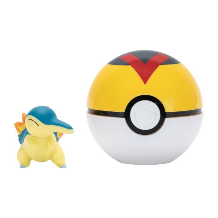 Pokémon Clip N Go Cyndaquil with Level Ball - (PKW4150) in the group TOYS, KIDS & BABY PRODUCTS / Toys / Figures, Miniatures & accessories at TP E-commerce Nordic AB (D19507)