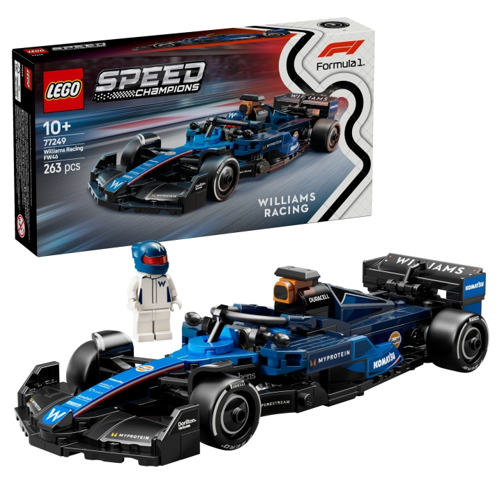 LEGO Speed Champions - Williams Racing FW46 F1® Race Car (77249) in the group TOYS, KIDS & BABY PRODUCTS / Toys / Building toys / Lego at TP E-commerce Nordic AB (D19531)