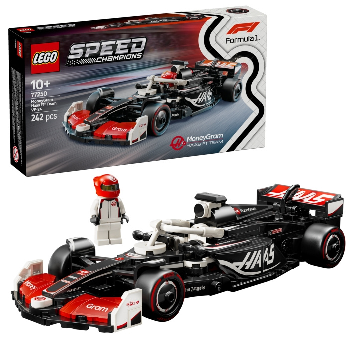 LEGO Speed Champions - MoneyGram Haas F1 Team VF-24 Race Car (77250) in the group TOYS, KIDS & BABY PRODUCTS / Toys / Building toys / Lego at TP E-commerce Nordic AB (D19532)