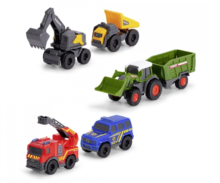 Dickie Toys Micro City Team (203742016) in the group TOYS, KIDS & BABY PRODUCTS / Toys / Toy cars at TP E-commerce Nordic AB (D19544)