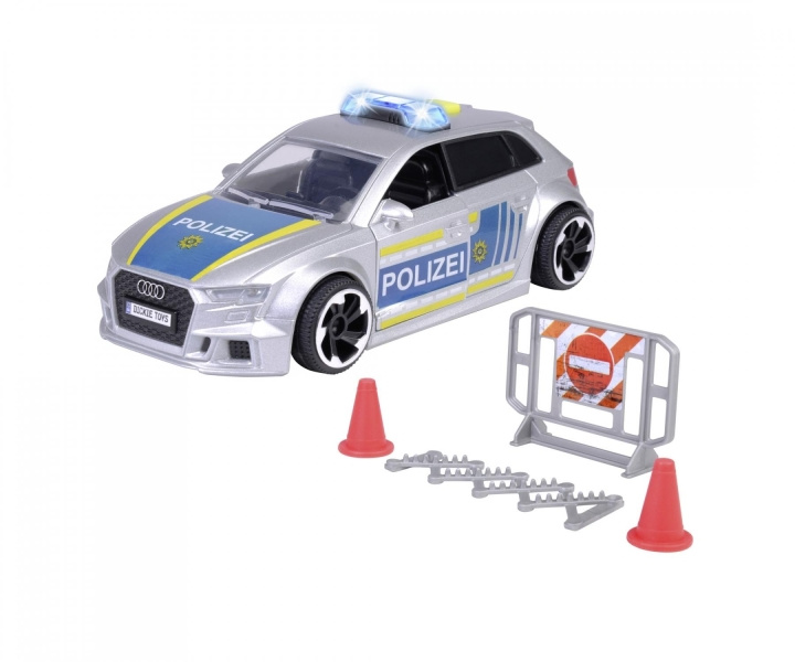 Dickie Toys Audi RS3 Police (203713016) in the group TOYS, KIDS & BABY PRODUCTS / Toys / Toy cars at TP E-commerce Nordic AB (D19549)