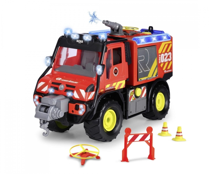 Dickie Toys Unimog U530 Fire Rescue (203719033) in the group TOYS, KIDS & BABY PRODUCTS / Toys / Toy cars at TP E-commerce Nordic AB (D19570)