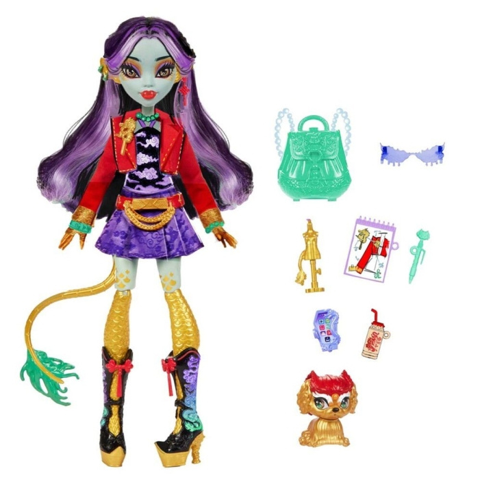 Monster High Jinafire Core Doll - (218-2501) in the group TOYS, KIDS & BABY PRODUCTS / Toys / Docks & Accessories at TP E-commerce Nordic AB (D19623)