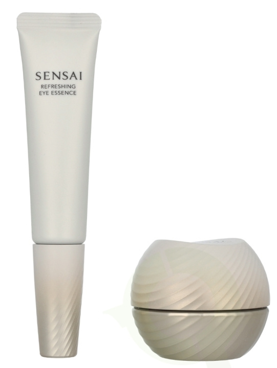 Sensai Total Eye Treatment Giftset 35 ml Refreshing Eye Essence 20ml/Melty Rich Eye Cream 15ml in the group BEAUTY & HEALTH / Gift sets / Gift sets for her at TP E-commerce Nordic AB (D19653)