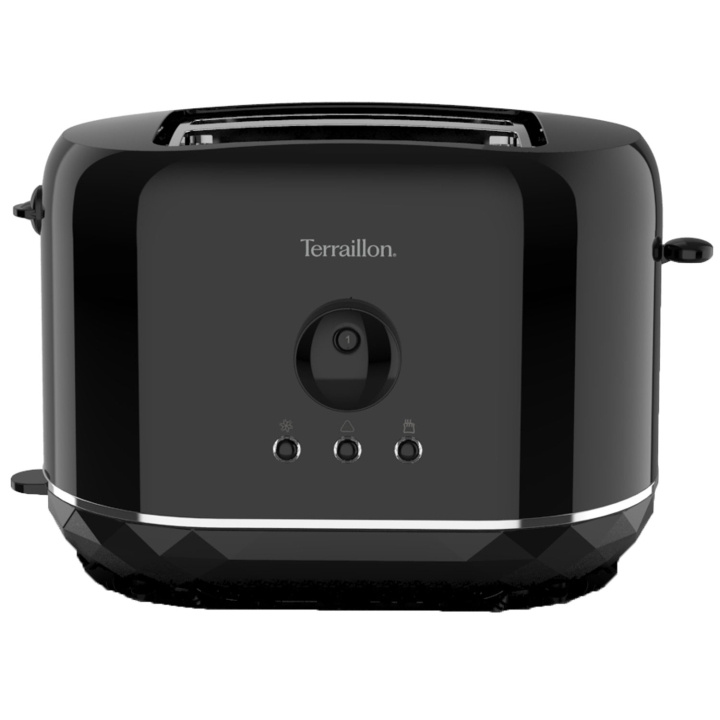 Terraillon Brödrost Diamond 2 Skivor svart in the group HOME, HOUSEHOLD & GARDEN / Household appliances / Toasters & Bread grills / Toasters at TP E-commerce Nordic AB (D19685)