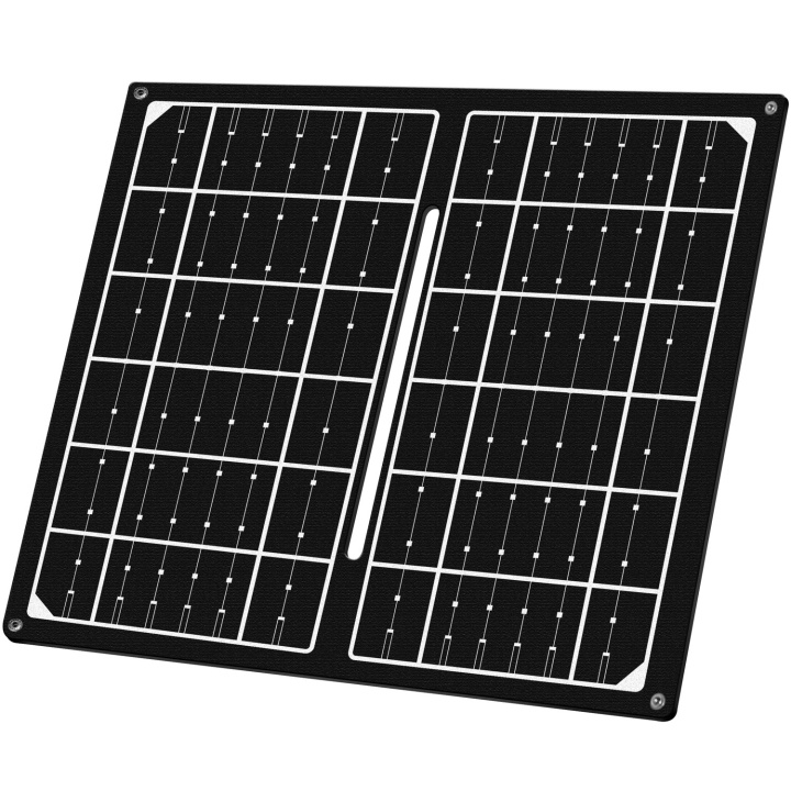 LogiLink Vikbar solcellspanel med USB-laddare 1 x USB-A 7W in the group Sport, leisure & Hobby / Outdoor recreation / Solar cell charging at TP E-commerce Nordic AB (D19702)