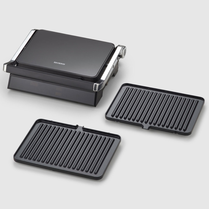 Severin Kontaktgrill Sevini Comfort KG2399 Digital in the group HOME, HOUSEHOLD & GARDEN / Garden products / Barbeque & Accessories at TP E-commerce Nordic AB (D19723)