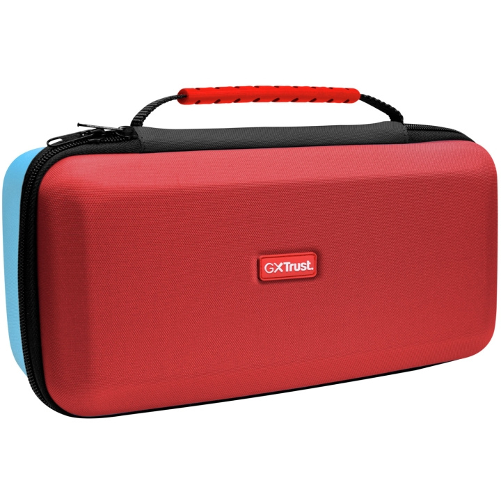 Trust GXT 1252RB XL Hardcase Nintendo Switch 2 Röd/Blå in the group HOME ELECTRONICS / Game consoles & Accessories / Nintendo Switch at TP E-commerce Nordic AB (D19742)