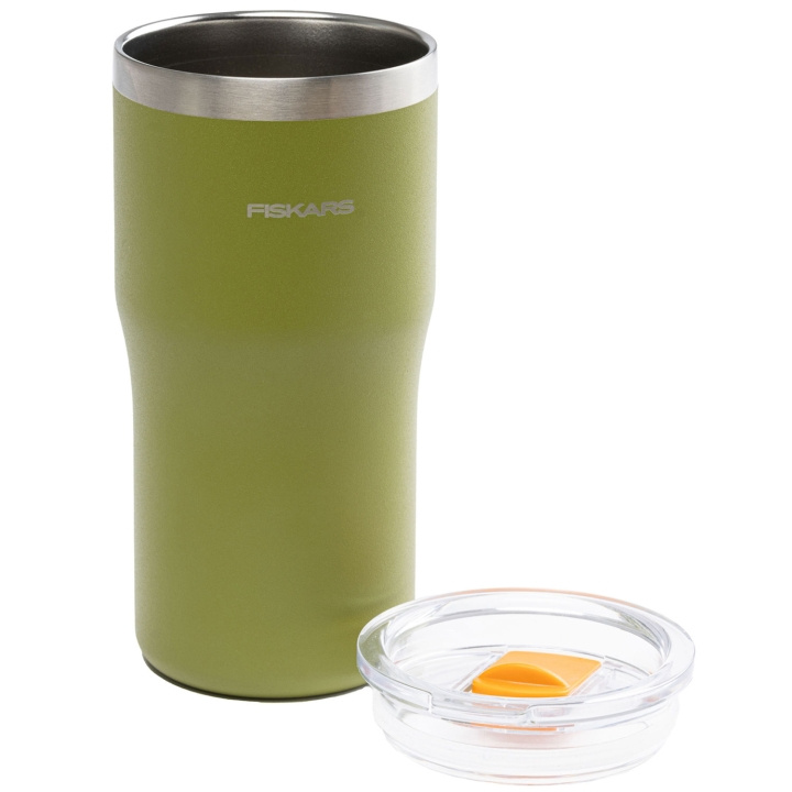 Fiskars Termosmugg grön 0,5 liter On-the-go mug in the group Sport, leisure & Hobby / Outdoor recreation / Thermoses & Water Bottles at TP E-commerce Nordic AB (D19759)