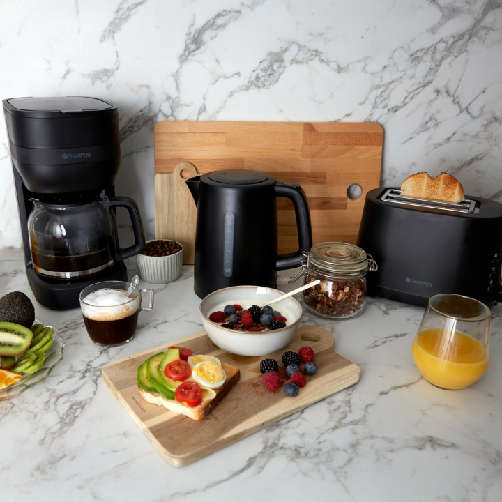 Champion Paket Frukostserie Matte Black Series in the group HOME, HOUSEHOLD & GARDEN / Kitchen utensils / Other kitchen tools at TP E-commerce Nordic AB (D19761)