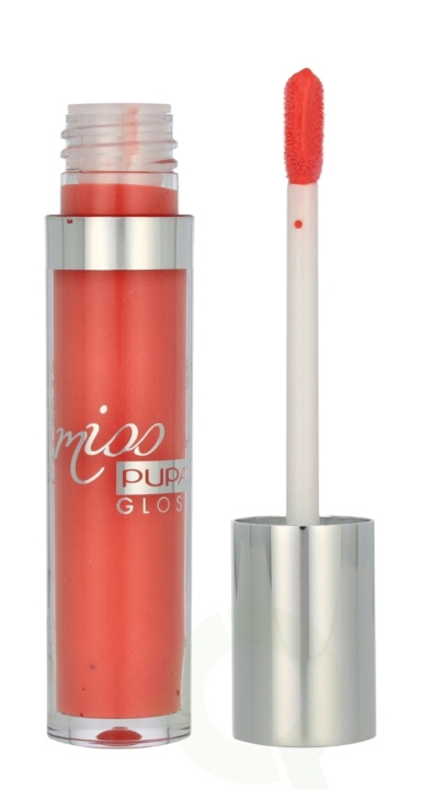 Pupa Milano Pupa Miss Pupa Ultra-Shine Lip Gloss 5 ml #202 Frosted Apricot in the group BEAUTY & HEALTH / Makeup / Lips / Lipp gloss at TP E-commerce Nordic AB (D19824)