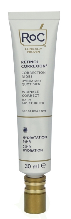 ROC Retinol Correxion Wrinkle Correct Moisturiser SPF30 30 ml in the group BEAUTY & HEALTH / Skin care / Tanning / Sunscreen at TP E-commerce Nordic AB (D19831)