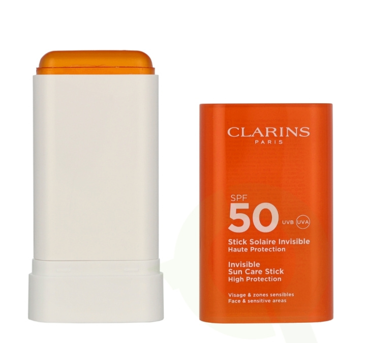 Clarins Invisible Sun Care Stick SPF50 17 g Sensitive Areas in the group BEAUTY & HEALTH / Skin care / Tanning / Sunscreen at TP E-commerce Nordic AB (D19853)