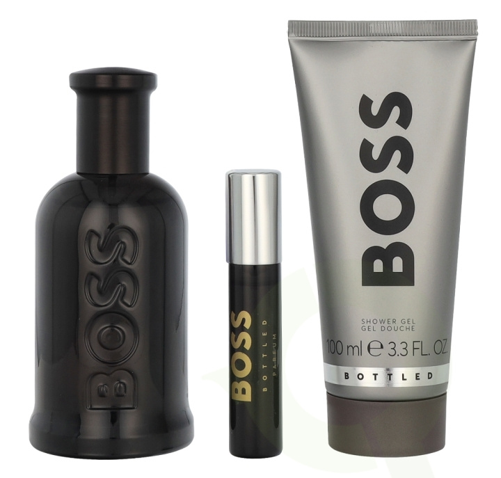 Hugo Boss Bottled Giftset 210 ml Edp Spray 100ml/ Edp Spray 10ml/Shower Gel 100ml in the group BEAUTY & HEALTH / Gift sets / Gift sets for him at TP E-commerce Nordic AB (D19884)