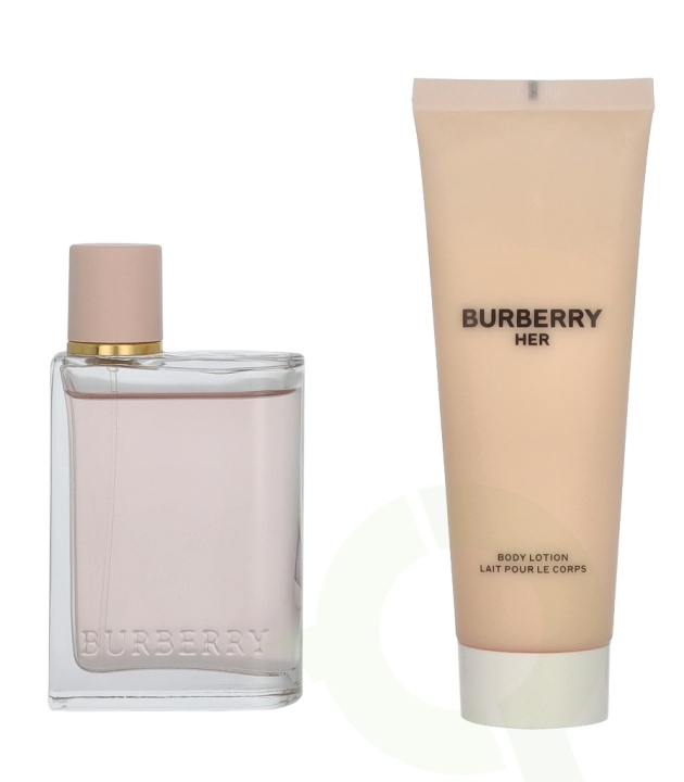 Burberry Her Giftset 125 ml Edp Spray 50ml/Body Lotion 75ml in the group BEAUTY & HEALTH / Gift sets / Gift sets for her at TP E-commerce Nordic AB (D19889)