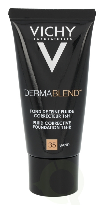 Vichy Dermablend Corrective Foundation 16Hr SPF35 30 ml #35 Sand - All skin types in the group BEAUTY & HEALTH / Makeup / Facial makeup / Foundation at TP E-commerce Nordic AB (D19897)