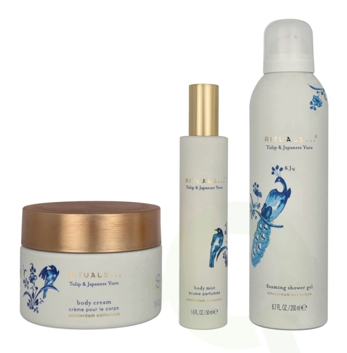 Rituals Amsterdam Collection Set 470 ml Shower Gel 200ml/ Body Cream 220ml/Hair & Body Mist 50ml in the group BEAUTY & HEALTH / Skin care / Face / Day cream at TP E-commerce Nordic AB (D19902)