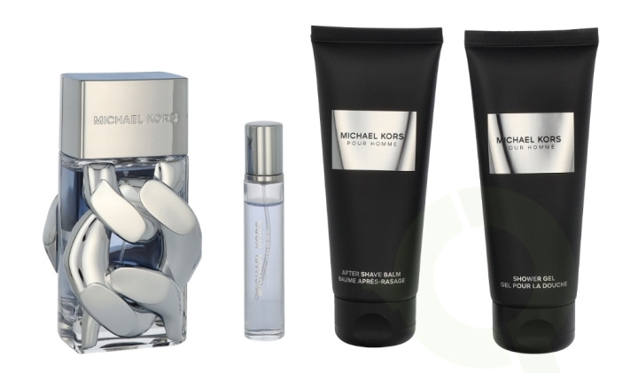 Michael Kors Pour Homme Giftset 310 ml Edp Spray 100ml/Shower Gel 100ml/After Shave Balm 100ml/Edp Spray 10ml in the group BEAUTY & HEALTH / Fragrance & Perfume / Perfumes / Perfume for him at TP E-commerce Nordic AB (D19909)