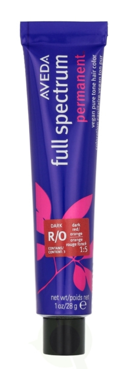Aveda Full Spectrum Permanent Vegan Pure Tone Hair Color 28 g Dark Red Orange in the group BEAUTY & HEALTH / Hair & Styling / Hair care / Hair Dye / Hair Dye & Color bombs at TP E-commerce Nordic AB (D19955)