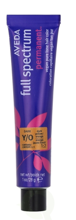 Aveda Full Spectrum Permanent Vegan Pure Tone Hair Color 28 g Dark Yellow / Orange in the group BEAUTY & HEALTH / Hair & Styling / Hair care / Hair Dye / Hair Dye & Color bombs at TP E-commerce Nordic AB (D19956)