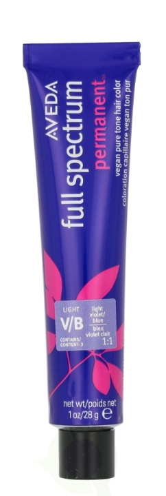 Aveda Full Spectrum Permanent Vegan Pure Tone Hair Color 28 g Light Violet Blue in the group BEAUTY & HEALTH / Hair & Styling / Hair care / Hair Dye / Hair Dye & Color bombs at TP E-commerce Nordic AB (D19959)
