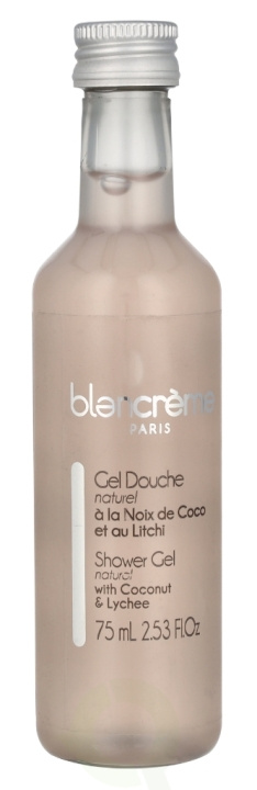 Blancreme Natural Shower Gel 75 ml Coconut & Lychee in the group BEAUTY & HEALTH / Skin care / Body health / Bath & Shower gels at TP E-commerce Nordic AB (D20089)