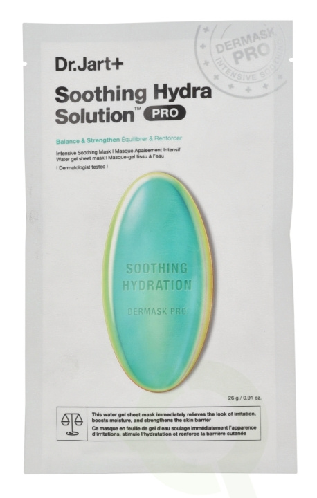 Dr. Jart + Dermask Pro Soothing Hydra Solution 26 g in the group BEAUTY & HEALTH / Skin care / Face / Masks at TP E-commerce Nordic AB (D20109)