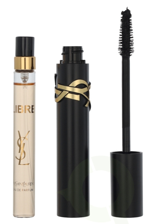 Yves Saint Laurent YSL Mascara Lash Clash Set 19 ml #01 Black - 9ml/10ml in the group BEAUTY & HEALTH / Makeup / Eyes & Eyebrows / Mascara at TP E-commerce Nordic AB (D20126)