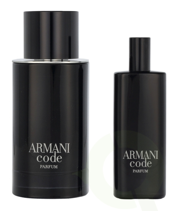 Armani Code Le Parfum Giftset 90 ml Edp Spray 75ml/Edp Spray 15ml-XMAS 23 in the group BEAUTY & HEALTH / Fragrance & Perfume / Perfumes / Perfume for him at TP E-commerce Nordic AB (D20128)