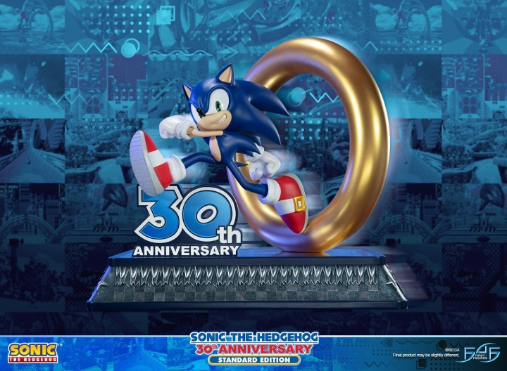 First4Figures Sonic the Hedgehog – Sonic 30th Anniversary ( Resin) in the group Sport, leisure & Hobby / Fun stuff / Collector\'s items at TP E-commerce Nordic AB (D20217)
