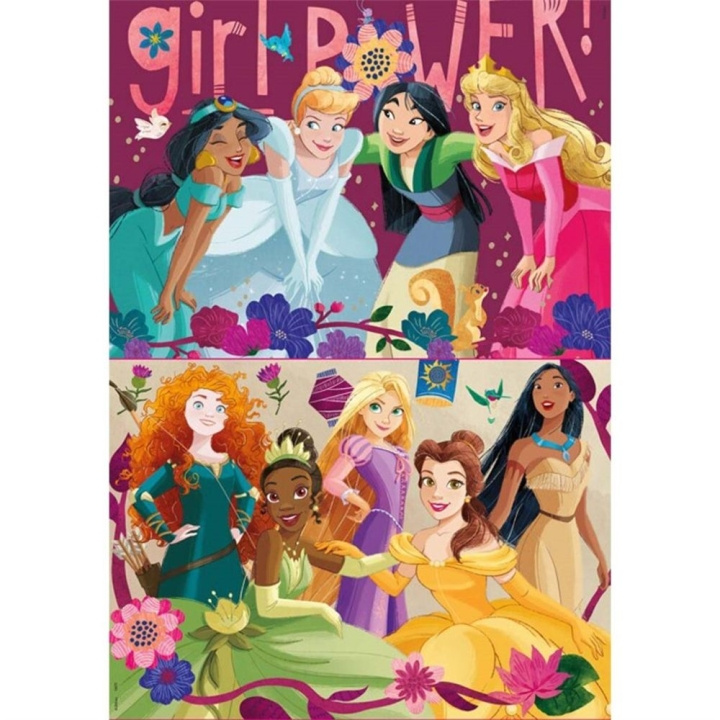 Educa 2x48 Disney Princess 2 Puzzles (80-19675) in the group TOYS, KIDS & BABY PRODUCTS / Toys / Kids puzzle at TP E-commerce Nordic AB (D20238)