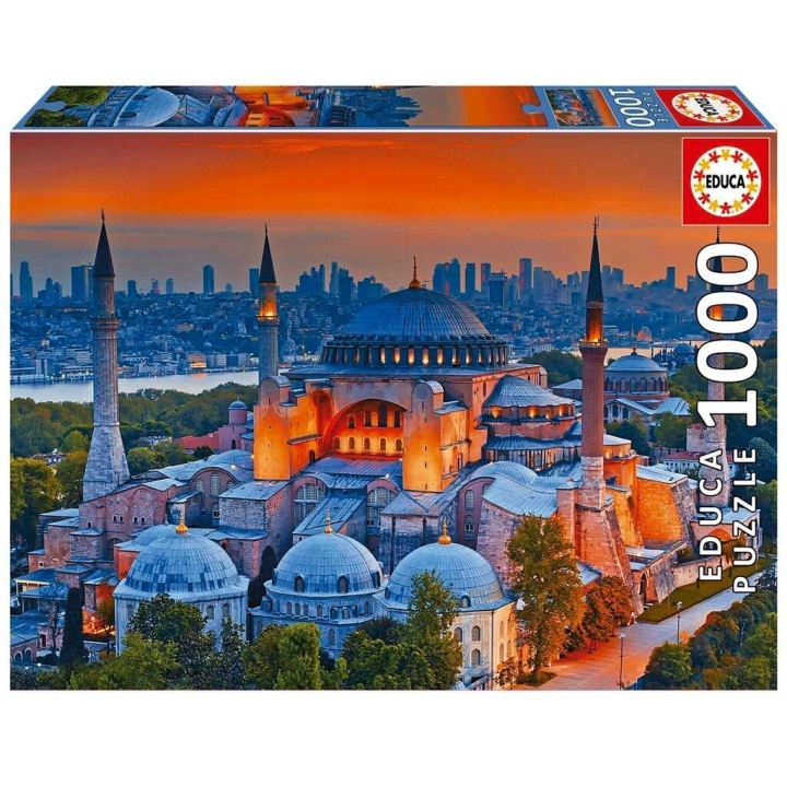 Educa 1000 pcs - Blue Mosque Istanbul Puzzle (19612) in the group Sport, leisure & Hobby / Hobby / Puzzle at TP E-commerce Nordic AB (D20241)