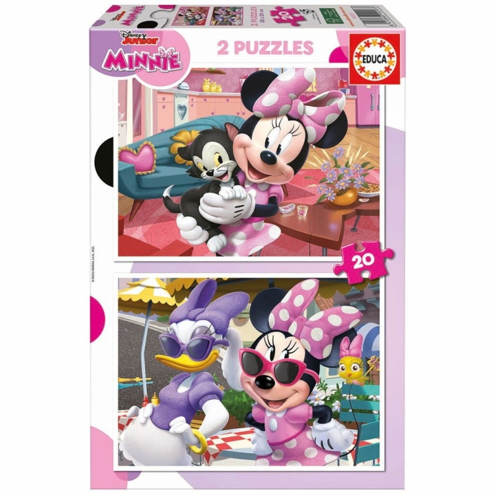 Educa Puzzle - 2x20 Minnie (80-19297) in the group TOYS, KIDS & BABY PRODUCTS / Toys / Kids puzzle at TP E-commerce Nordic AB (D20246)
