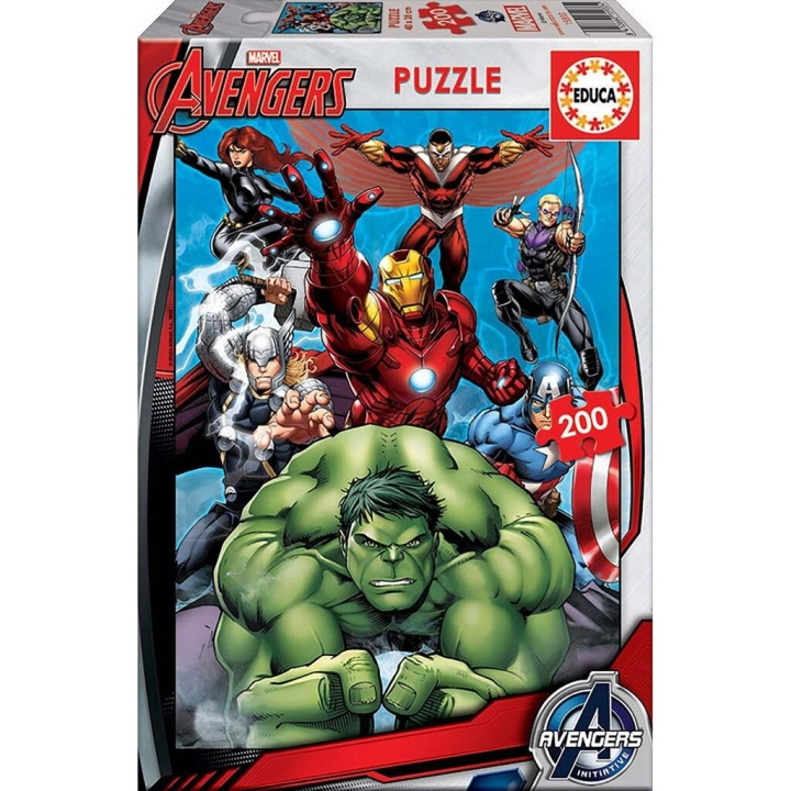 Educa Puzzle - 200 Avengers (80-15933) in the group TOYS, KIDS & BABY PRODUCTS / Toys / Kids puzzle at TP E-commerce Nordic AB (D20250)