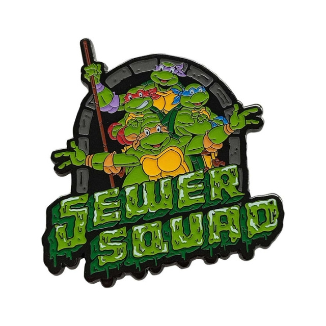 Fanatik Teenage Mutant Ninja Turtles Limited Edition 40th Anniversary Pin Badge in the group Sport, leisure & Hobby / Fun stuff / Collector\'s items at TP E-commerce Nordic AB (D20253)