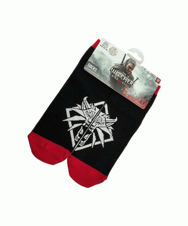 Good Loot The Witcher 3 Wolf Ankle Socks in the group Sport, leisure & Hobby / Fun stuff / Collector\'s items at TP E-commerce Nordic AB (D20262)